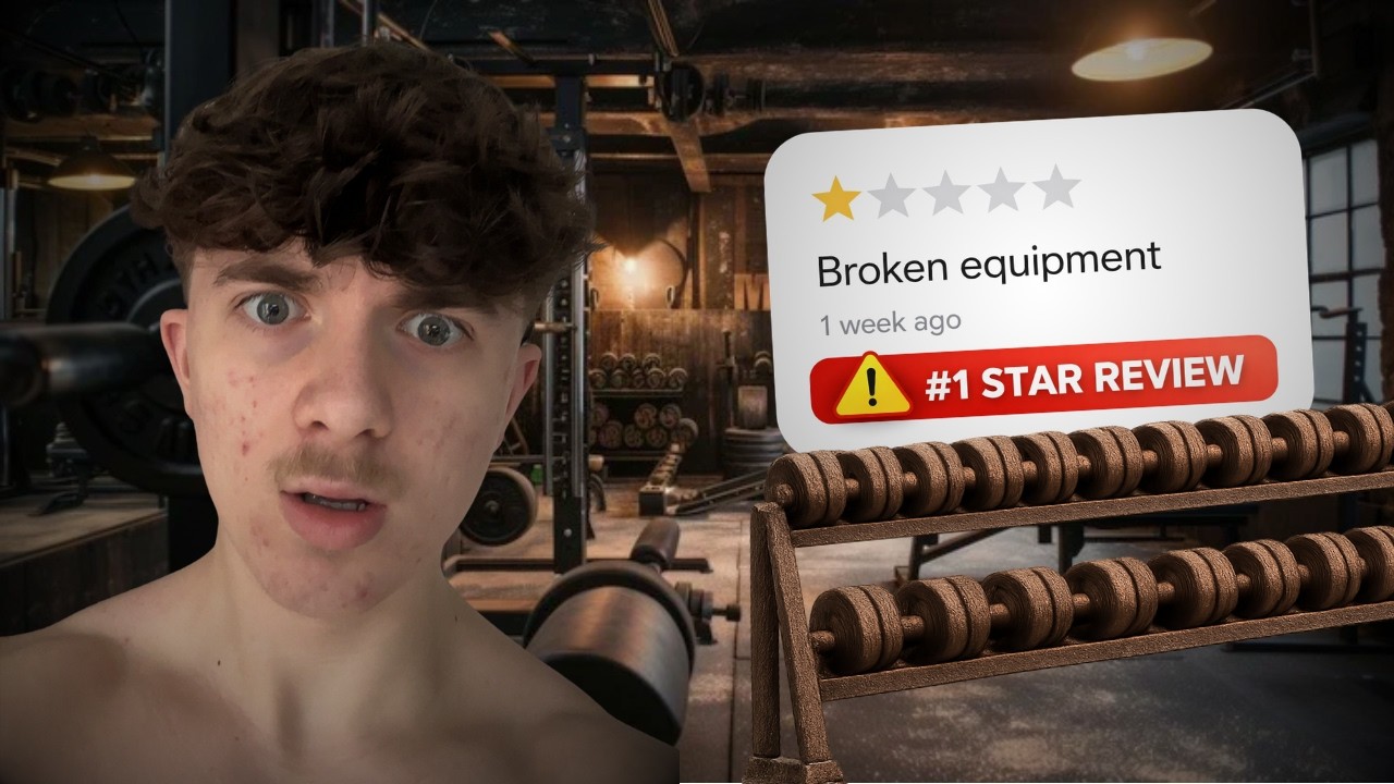 Teenager Trains At A 1 Star Gym... (CHEST DAY)
