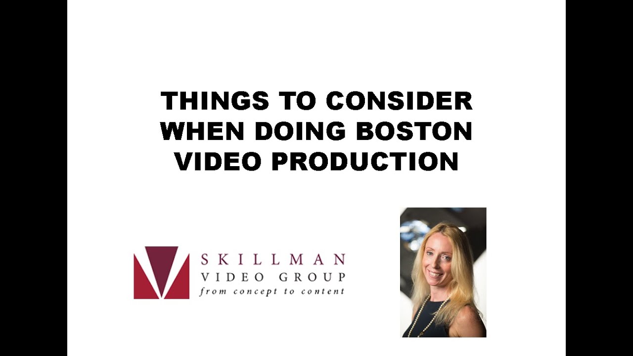 Things to Consider when doing Video Production in Boston