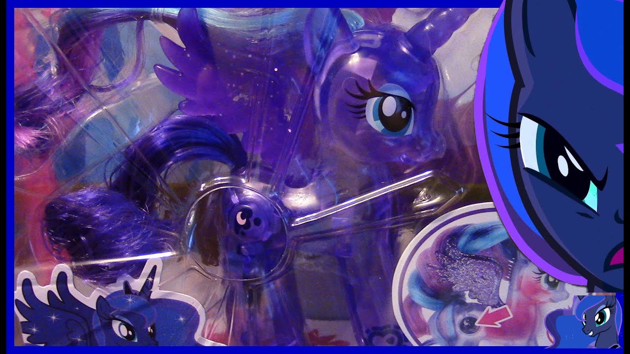 My Little Pony Explore Equestria Sparkle Bright 3.5-inch Princess Luna~Review and Unboxing