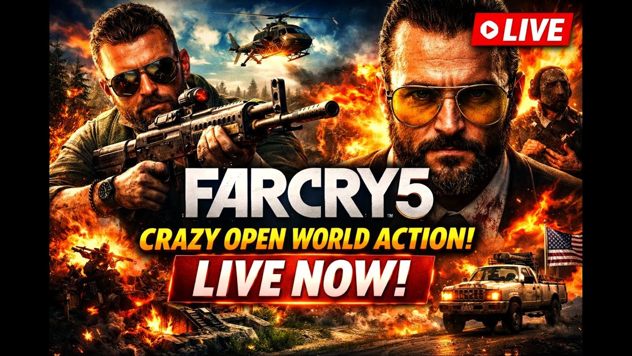 ar Cry 5 LIVE | Taking Down Joseph Seed! Full Action Gameplay