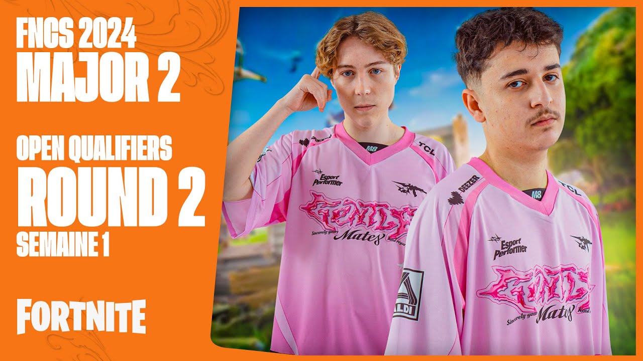Qualification pour les demi-finales FNCS de nos joueurs Fortnite - MAJOR 2 OPEN  (MANCHE 2)