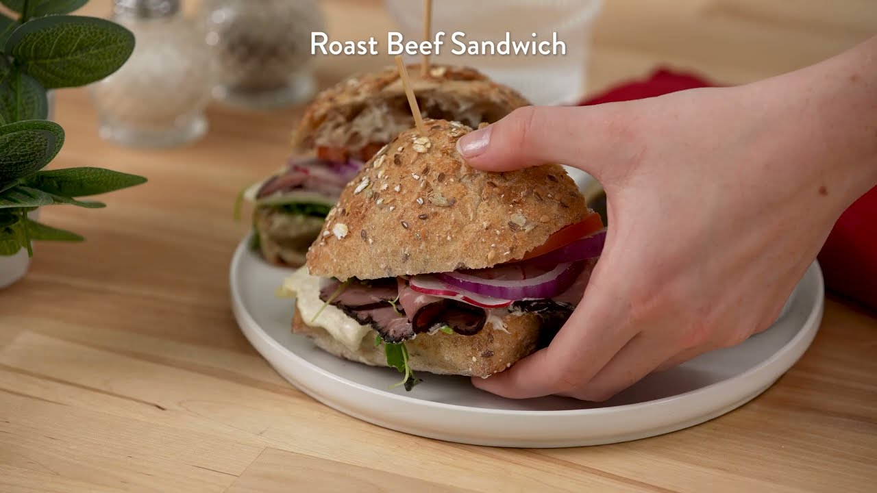 Roast Beef Sandwich with Horseradish Cream