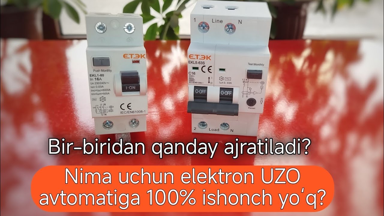 Qaysi biri ishonchli elektronniy yoki elektromexanik Uzo/Dif?