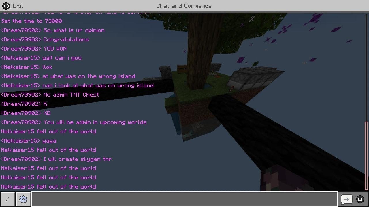 I CHALLENGED MY FRIEND IN MINECRAFT IN A DIFFICULT TASK