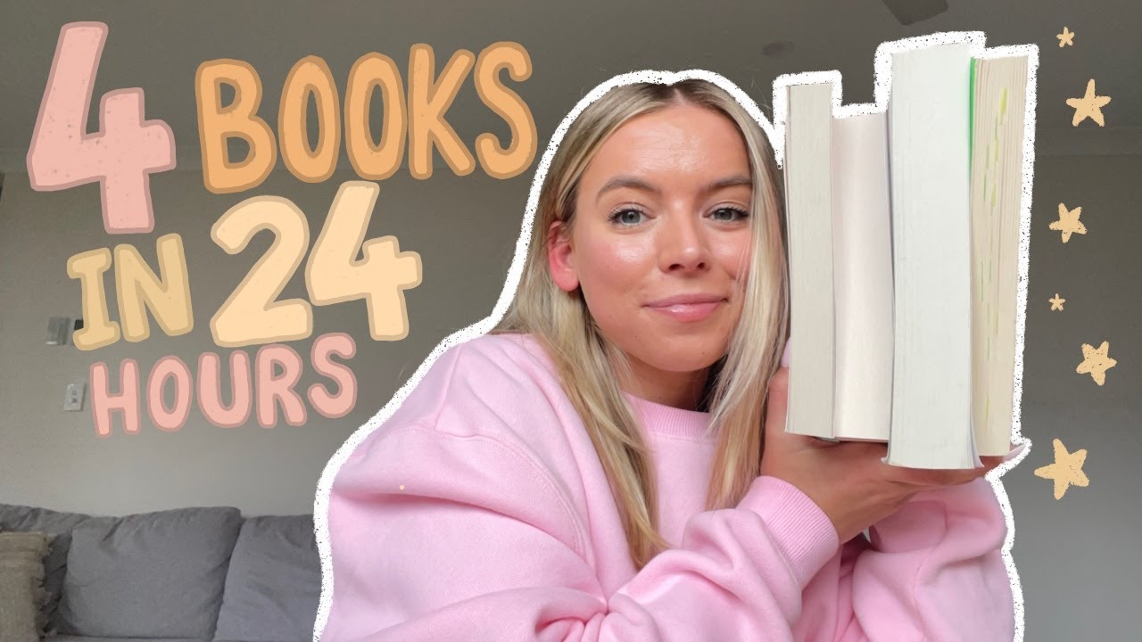 reading 4 books in 24 hours?! (24 hour readathon)