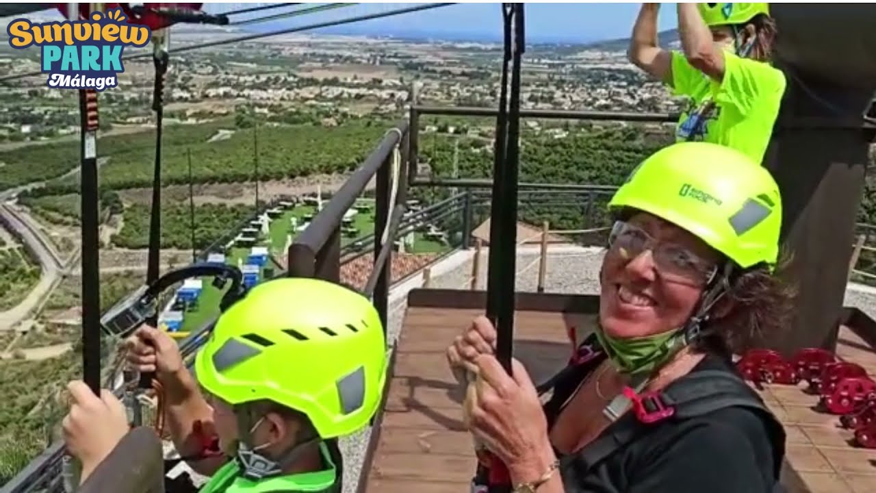 Salto T&aacute;ndem Tirolina Sunview Park