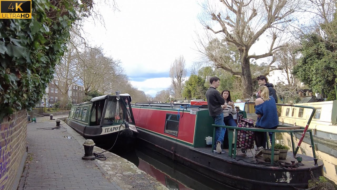 EXPLORING LITTLE VENICE 🇬🇧 LONDON HIDDEN GEM ON REGENT'S CANAL.