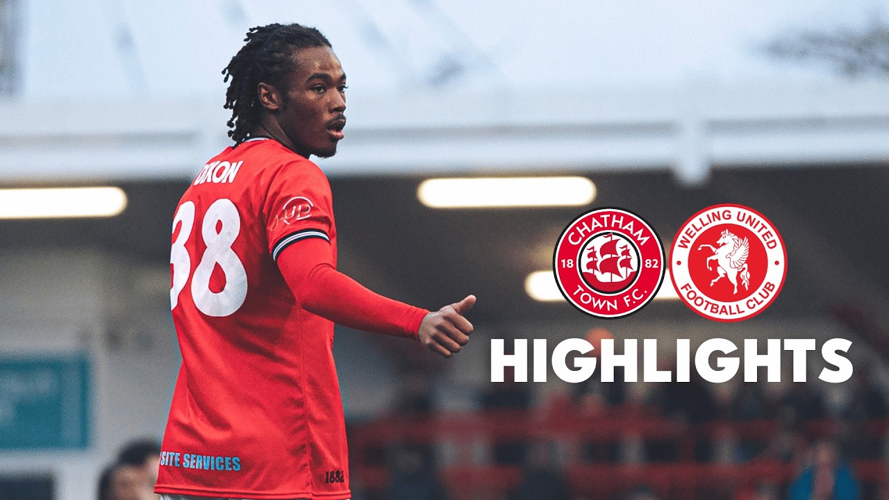 Highlights: Chats v Welling United / Isthmian League