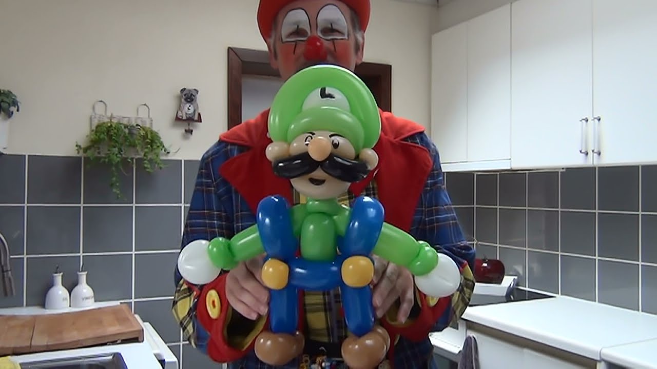 How to make a Luigi balloon
