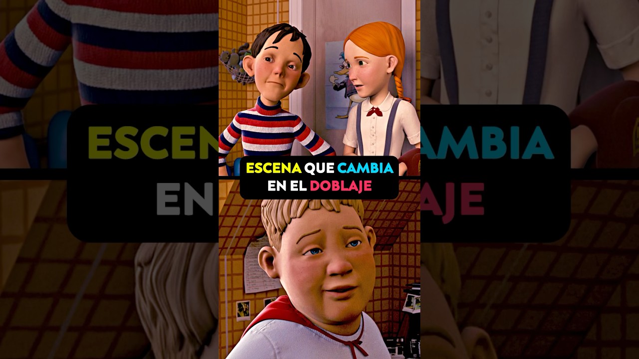 😮🎙️ Escenas que cambian en el doblaje | Monster House