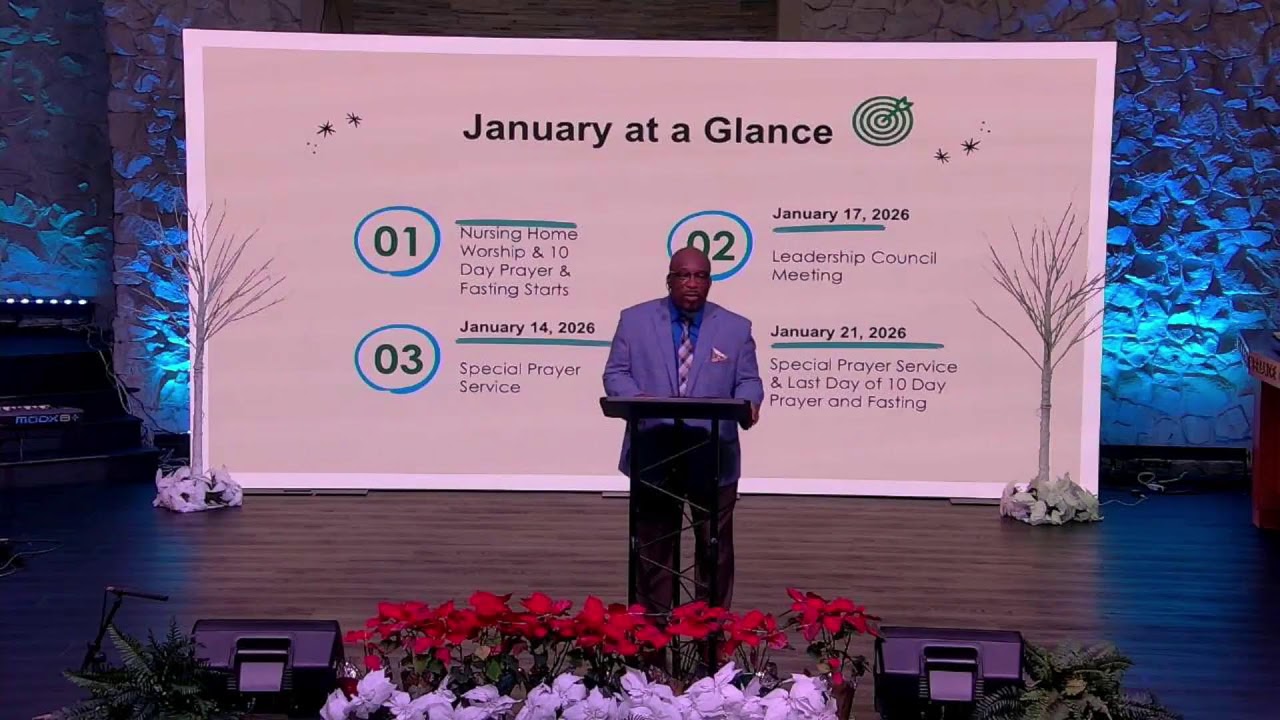 Morning Worship Service 01/10/25