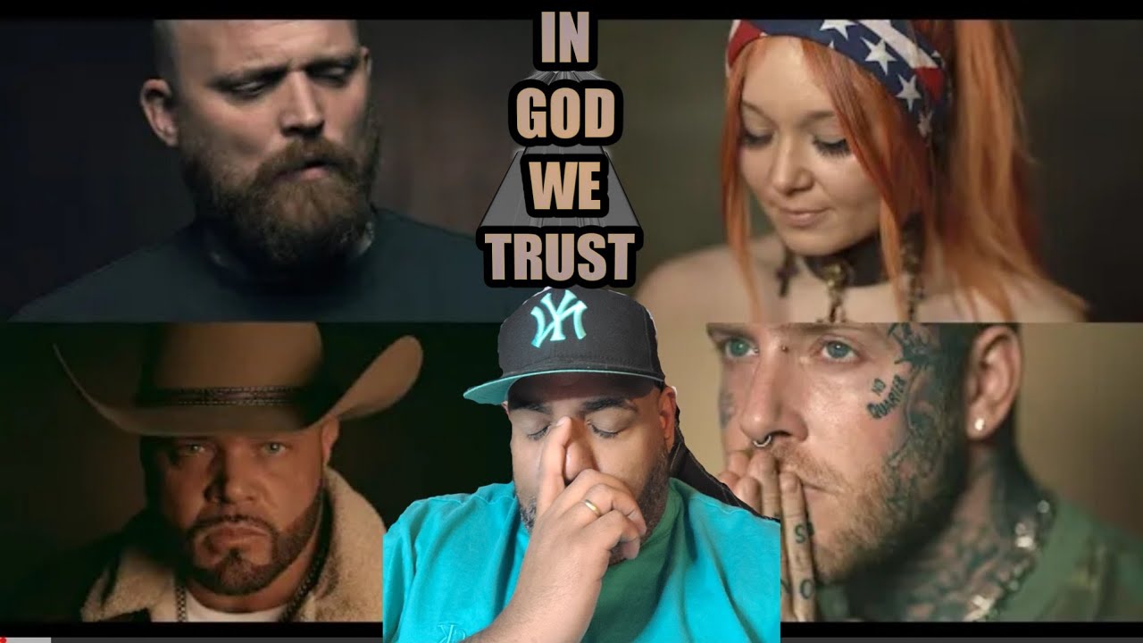 In God We Trust - Tom MacDonald, Adam Calhoun, Struggle Jennings & Nova Rockafeller - REACTION!!!!