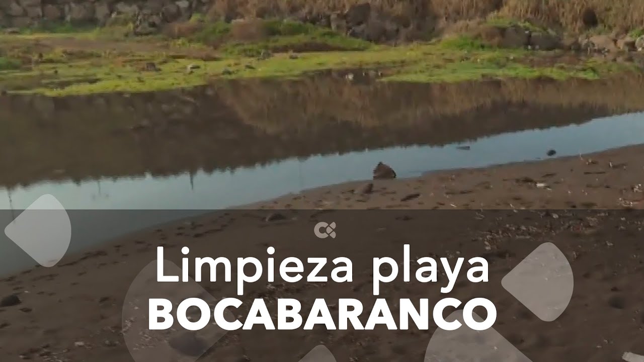Falta de limpieza en la playa de Bocabarranco