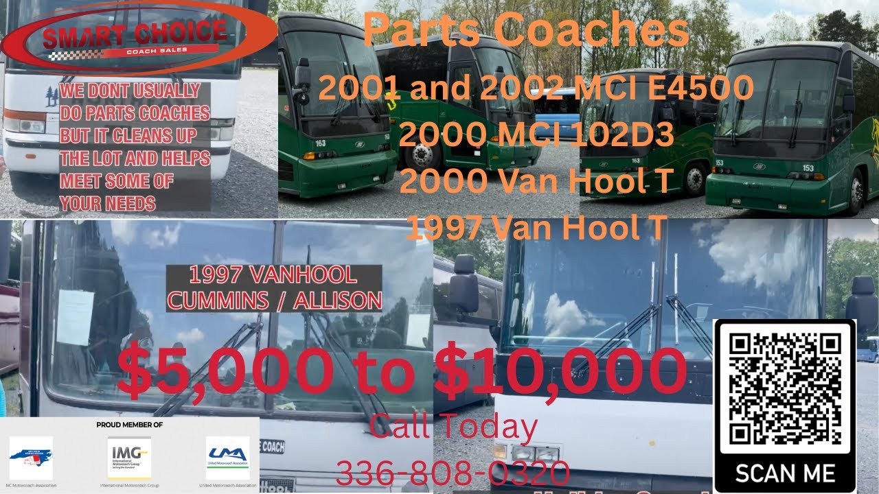 Mechanic's Gold Mine: Cheaper Than Just an Engine? 5 Parts Coaches all between 5-10K! What a steal!