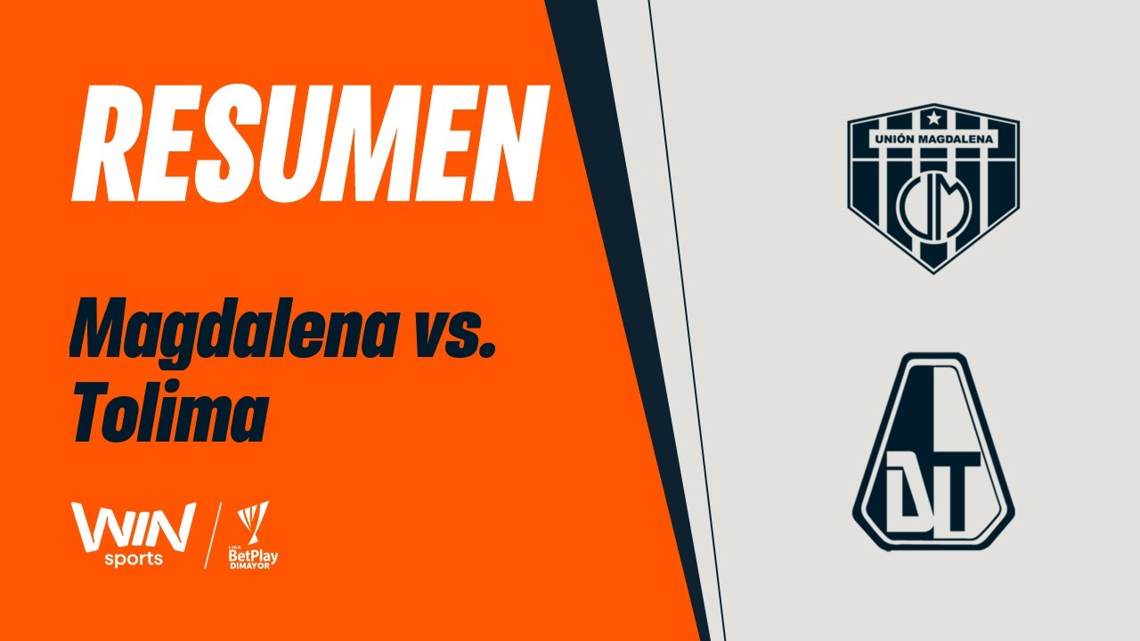 Uni&oacute;n Magdalena vs. Tolima (resumen y goles) | Liga BetPlay Dimayor 2025-2 | Fecha 18