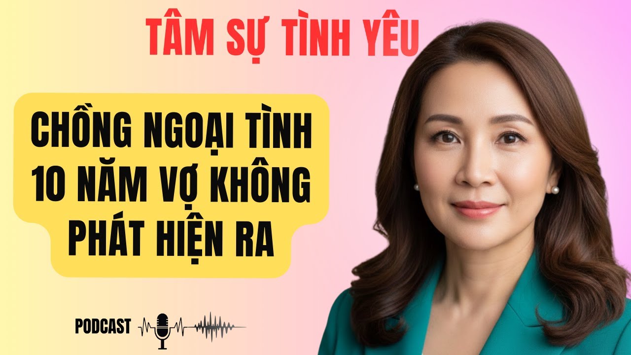 Chồng Ngoại Tình 10 Năm Vợ Không Phát Hiện Ra | Tâm Sự Tình Yêu