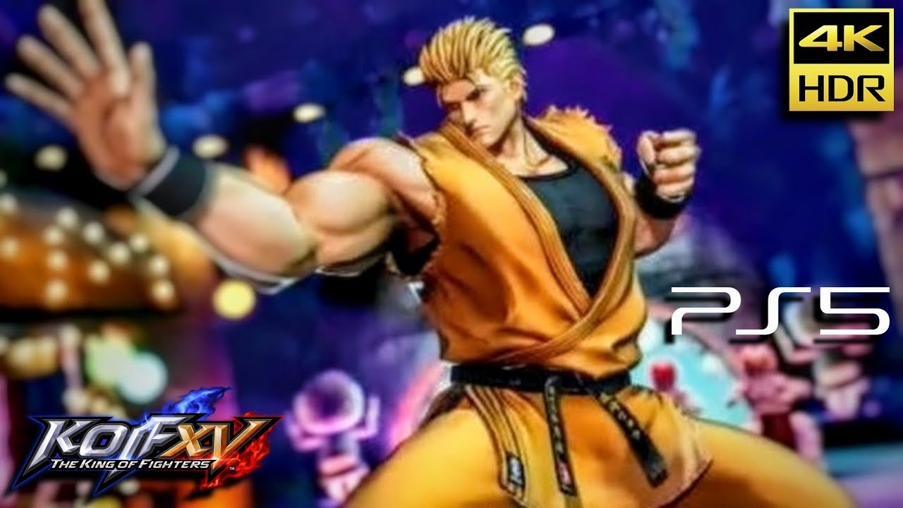 THE KING OF FIGHTERS XV PS5- Art Of Fighting Trio - 3 matches (4K HDR)