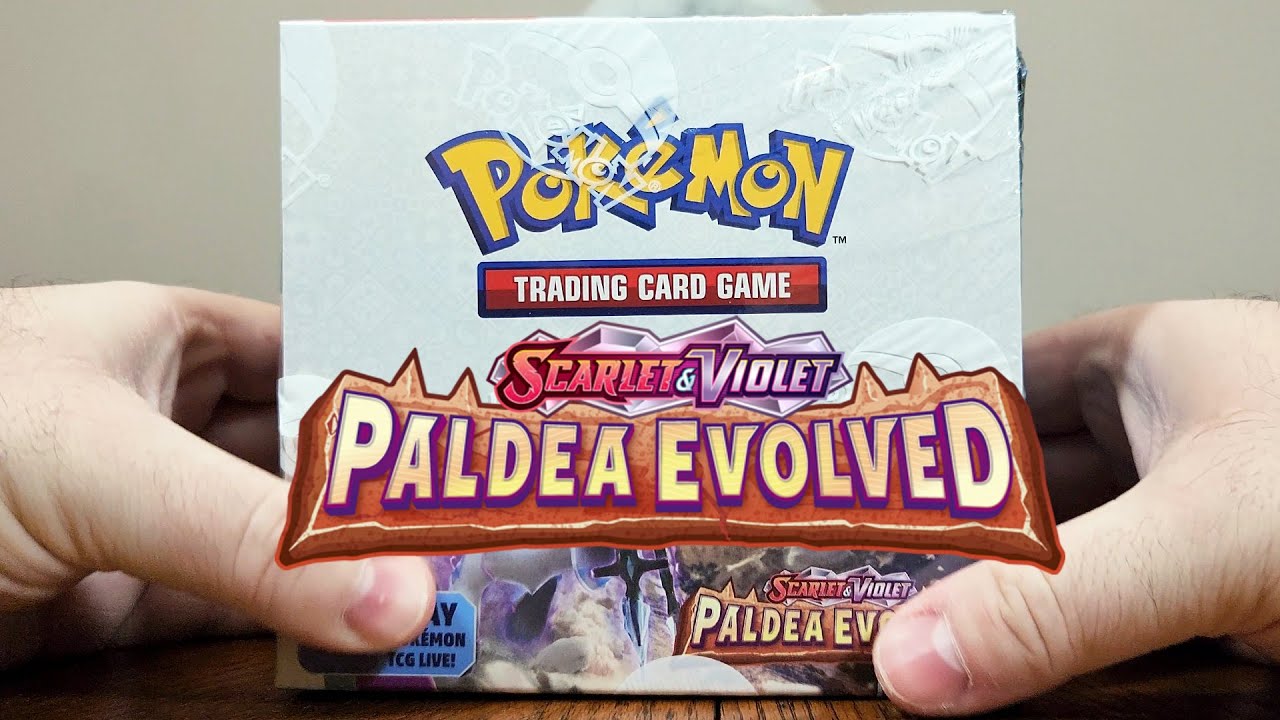 Opening a Pokemon Paldea Evolved Booster Box!