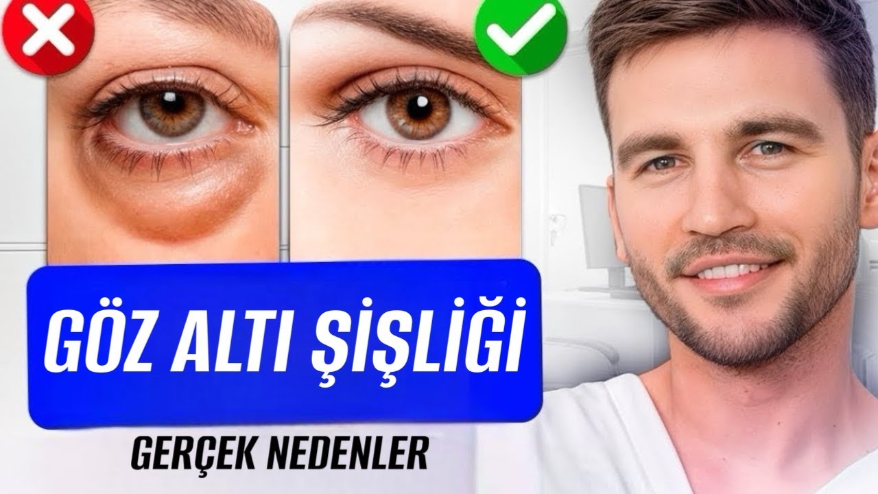 Göz Altı Şişlikleri ve Torbaları MAKYAJ OLMADAN GİDERİN! / Nedenler ve Etkili Çözümler