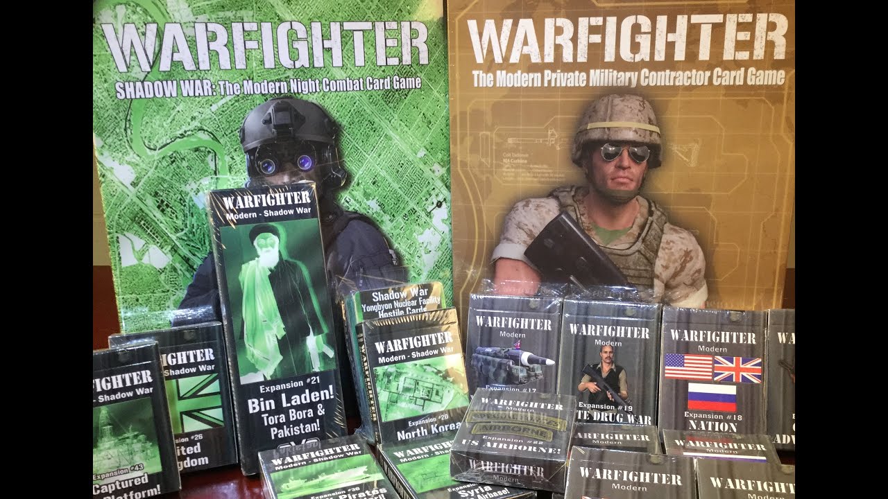 Warfighter Shadow War and Private Military Contractor Unboxing