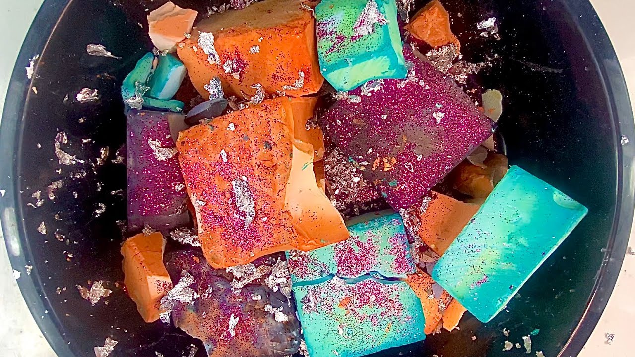 ASMR~ ADER DYED GYM CHALK CRUMBLE~ SATISFYING