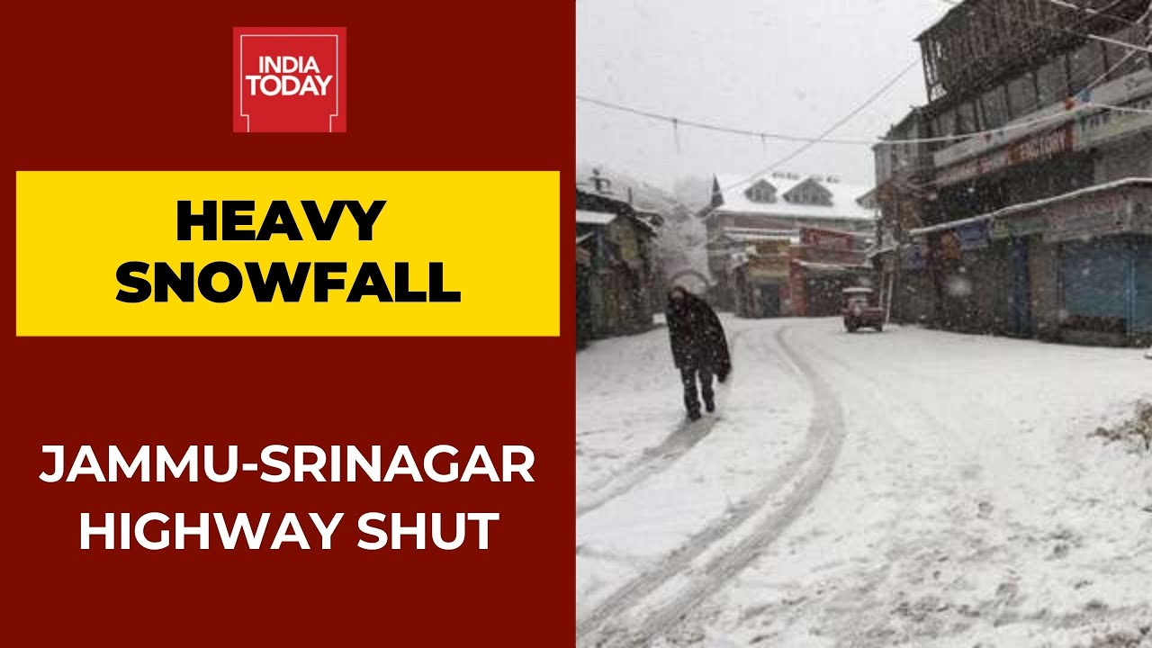 Jammu-Srinagar Highway Closed Due To Heavy Snowfall In Kashmir | Ground Report