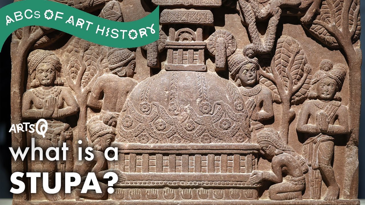 What is a STUPA in Buddhism? | A Relief Sculpture from Bharhut Stupa in India