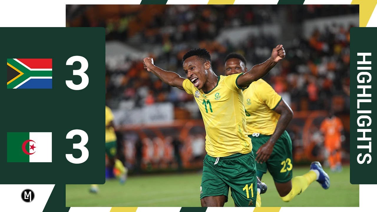 FIFA Series 2024 | Algeria 3 - 3 Bafana Bafana friendly match 