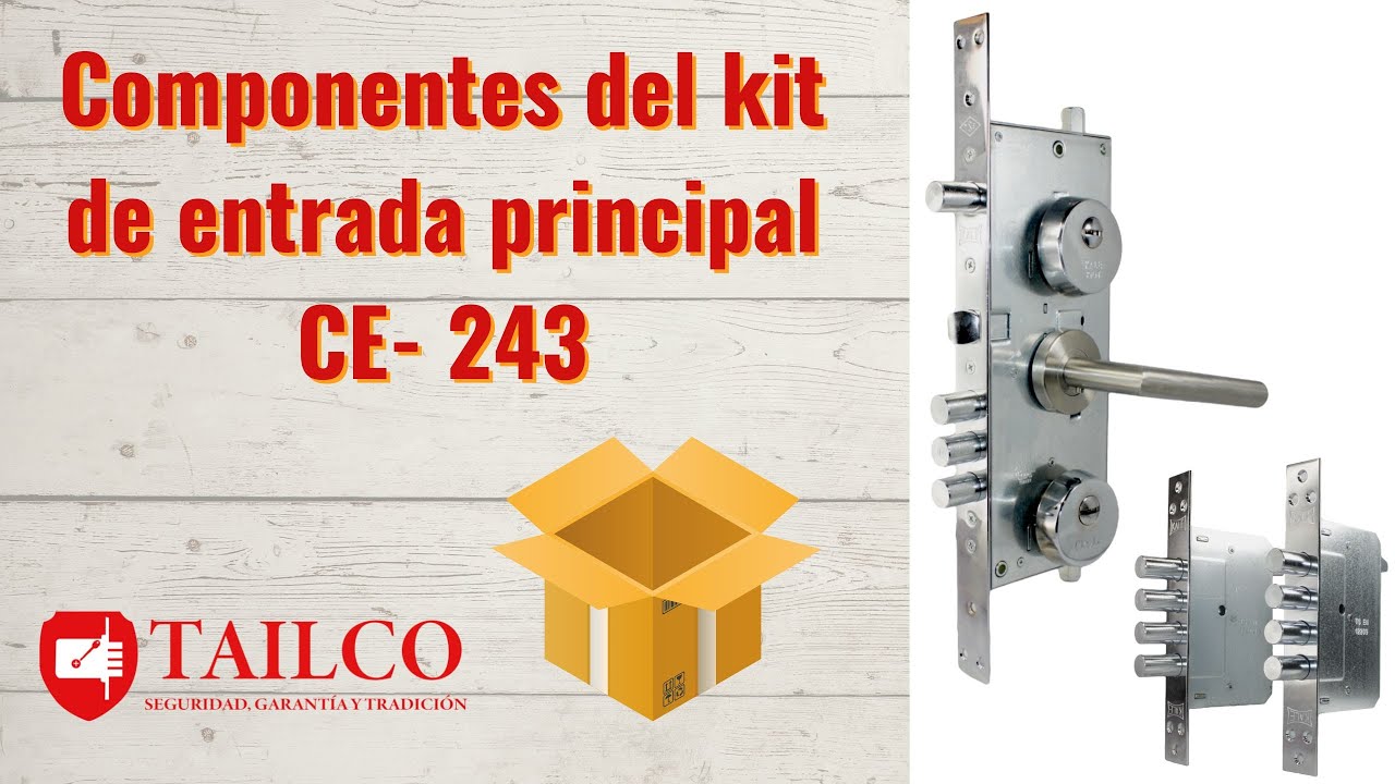 Kit de entrada principal - TK 256 - CE - 243