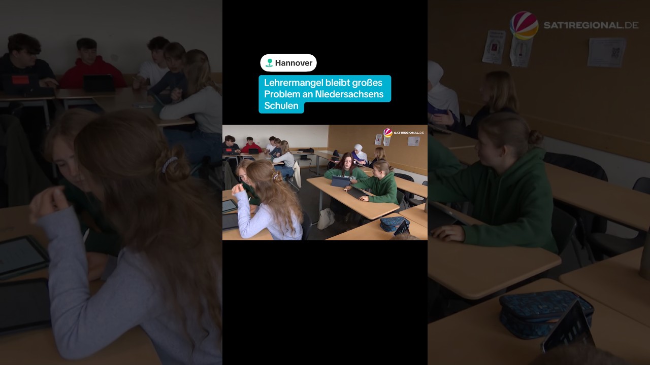 Lehrermangel bleibt gro&szlig;es Problem an Niedersachsens Schulen