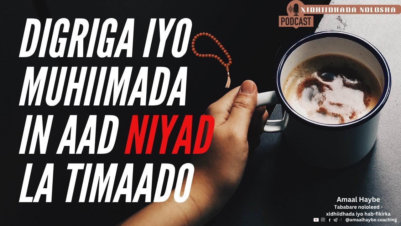 Muhiimada Niyada (Intentions)n