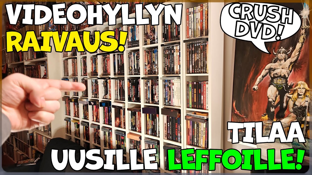 Leffahyllyn talvisiivous! Vanhat leffat VEKS ja tilaa uusille elokuville!