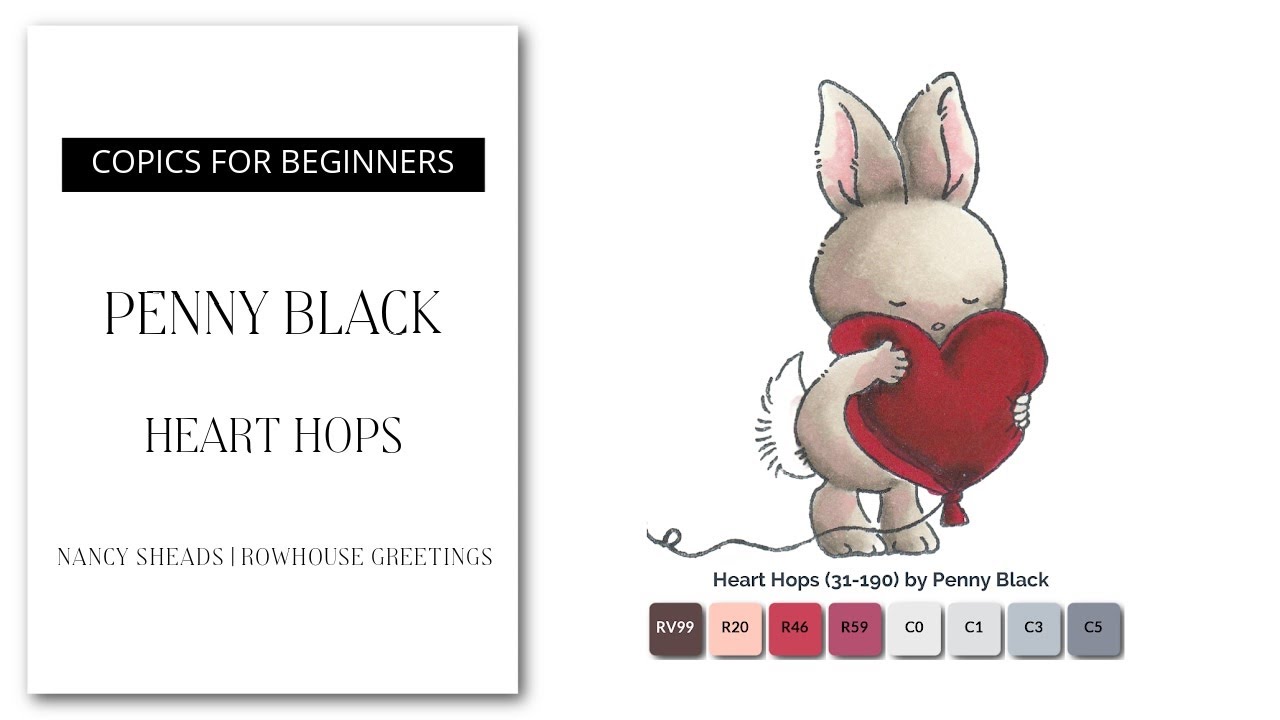 PENNY BLACK STAMPS: Happy Hops stamp set 