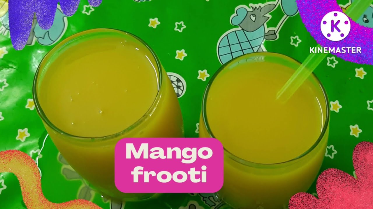 Mango FROOTI || Original Colour || Minerals  And Anti Oxidants Recipe