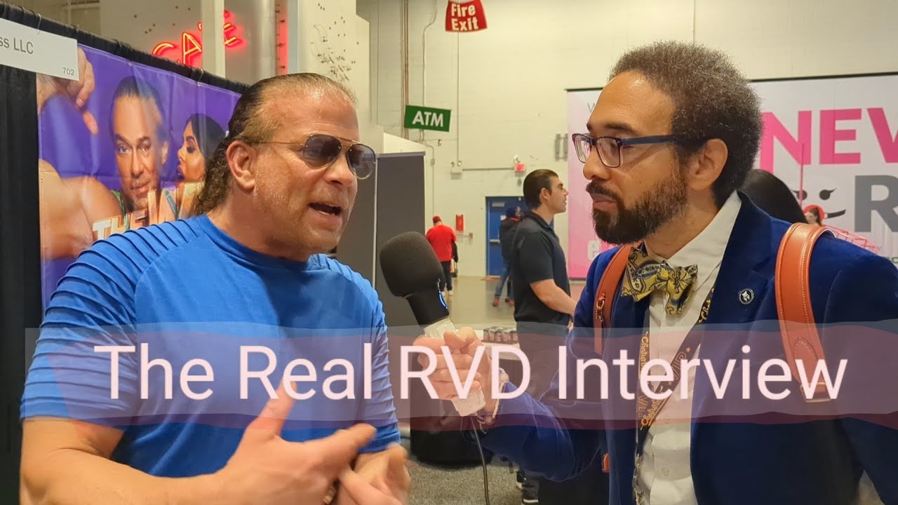 Interview with @TheRealRVD #rvdcbd #wrestling #TheRealRVD #fragrance #cbd