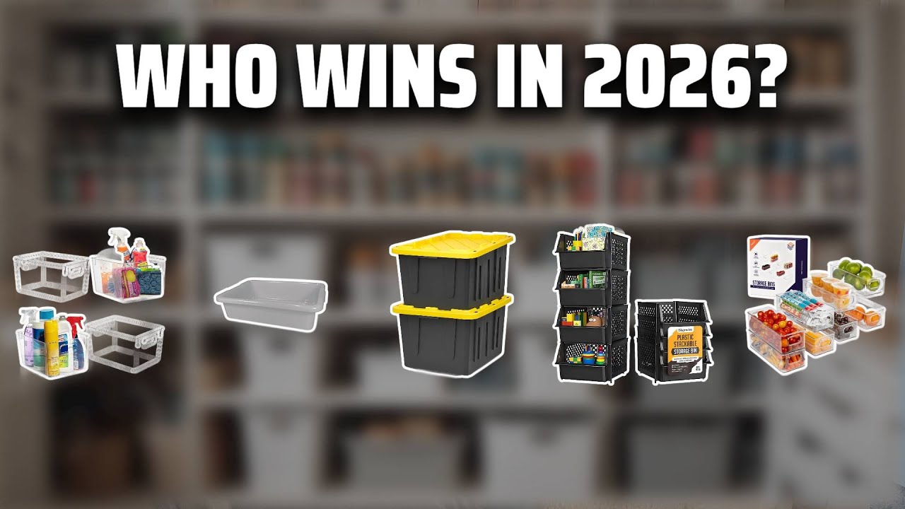 The Top 5 Best Utility Bin in 2026 - Must Watch Before Buying!