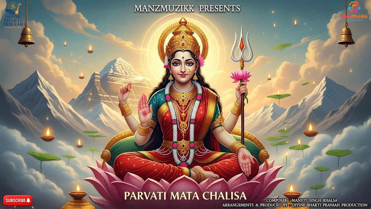 Parvati Mata Chalisa | Maa Gauri Bhajan | Shakti Bhakti | Peaceful Devotional Song | ManzMuzikk