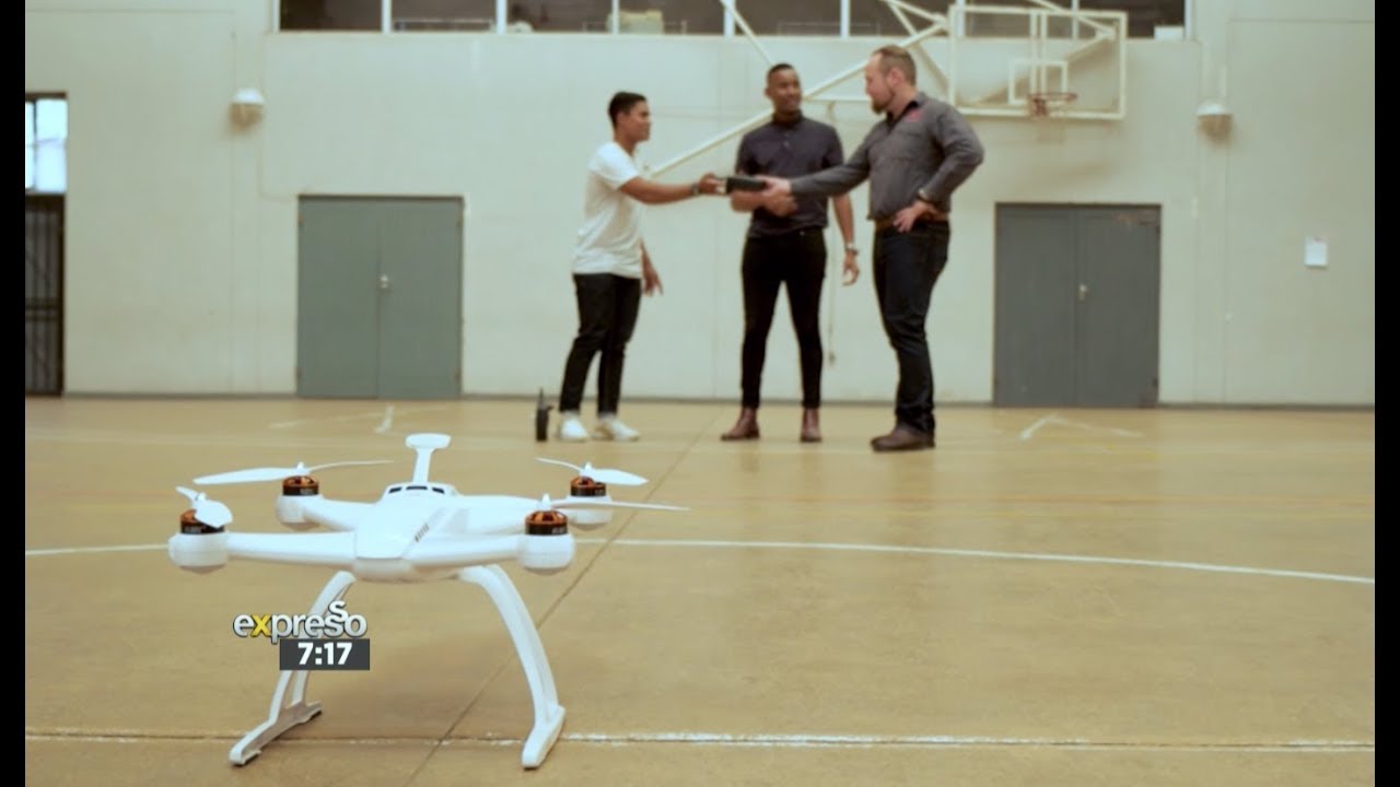 Thabiso Learns How to Become a Commercial Drone Pilot