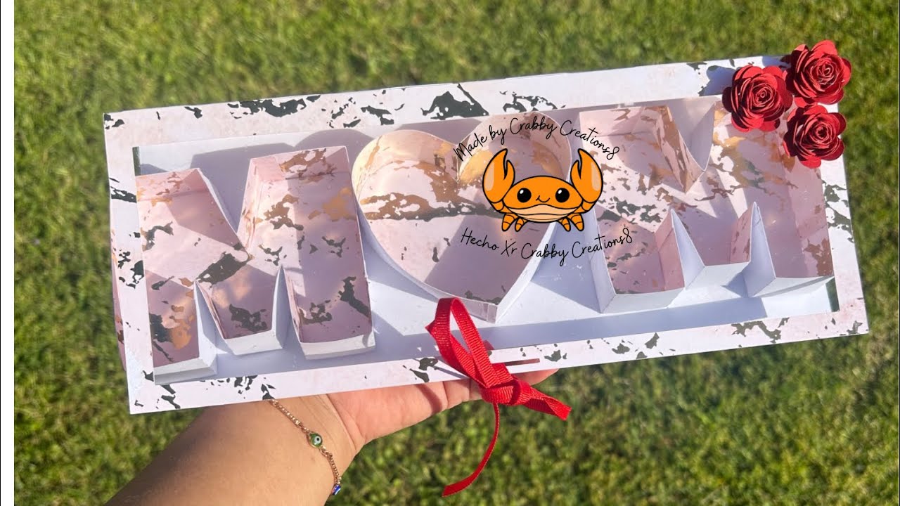DIY: Mom box gift box, Caja Mom