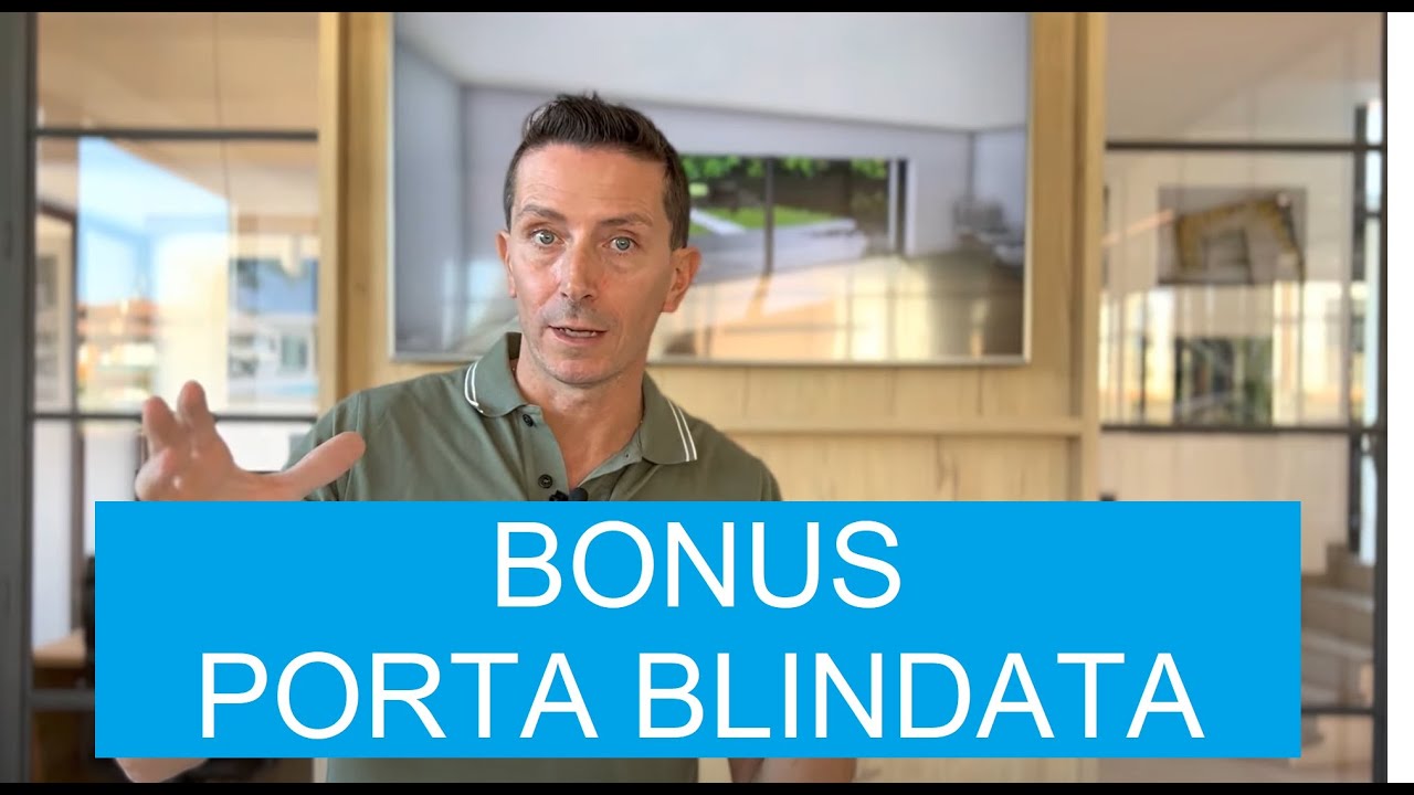 Incentivo porta blindata