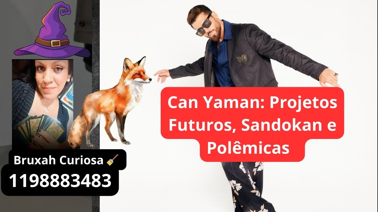 💥Can Yaman: Projetos Futuros, Sandokan e Polêmicas - Tarot Responde🦊👀