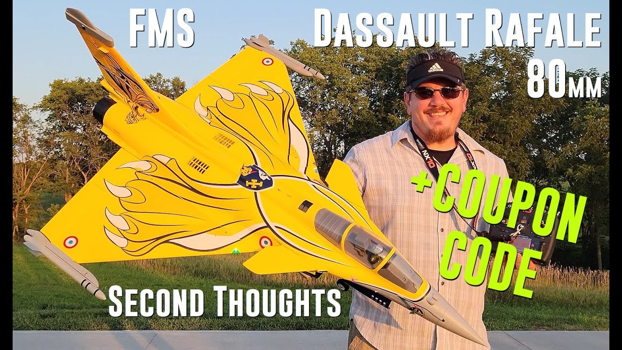FMS - Dassault Rafale - 80mm - Second Thoughts + Coupon Code