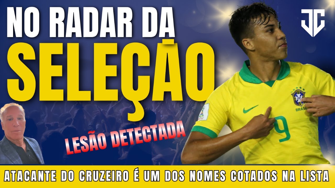 KAIO JORGE LESIONA O PÉ, MAS SEGUE NO RADAR DA SELEÇÃO BRASILEIRA