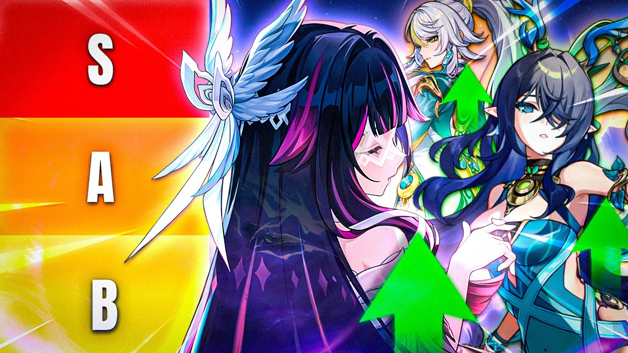 TIERLIST DE LOS MEJORES DISEÑOS DE PERSONAJES | GENSHIN IMPACT