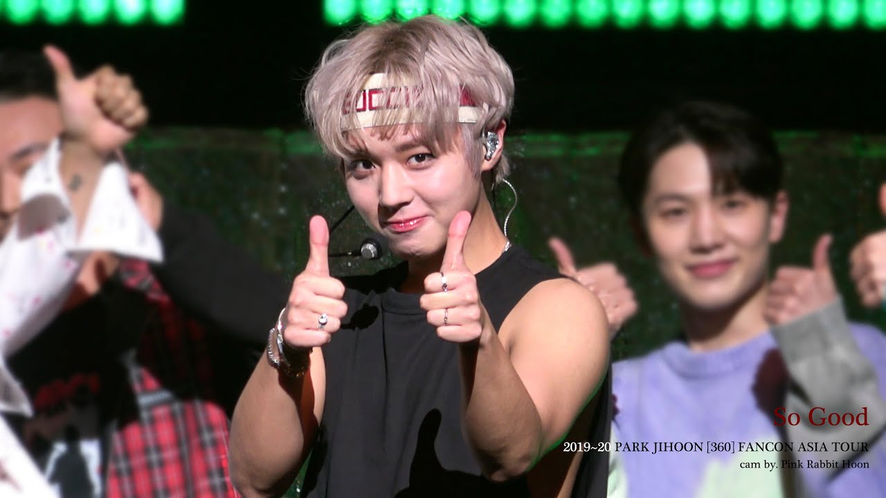 [4K]2019~20 박지훈(PARK JIHOON) [360] FANCON ASIA TOUR - So Good