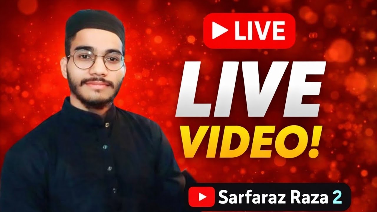 Sarfaraz Raza 2 is live!