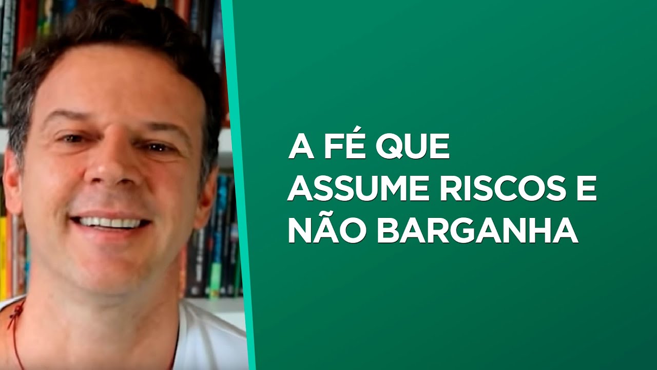 Reflexões: A fé que assume riscos e não barganha. Mensagem de Natal (último vídeo de 2019)