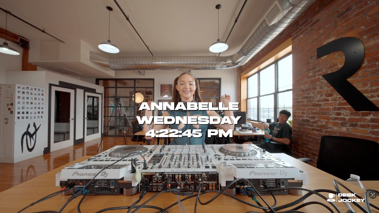 Desk Jockey | Annabelle Kline (Office DJ Set in NYC)