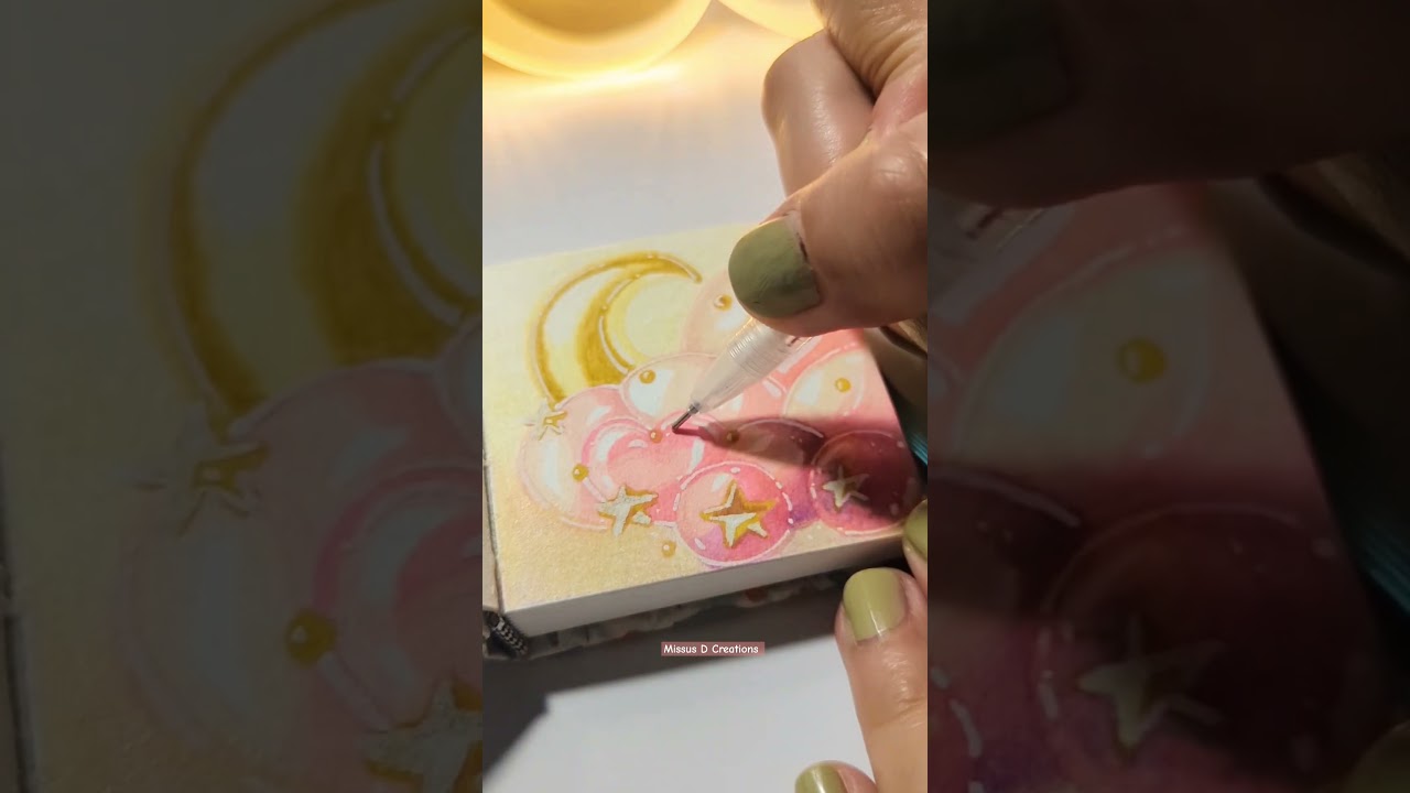 Easy Drawing Idea using Cheap Alcohol Markers | #shorts | #alcoholmarkers | #shopeefinds #semiart