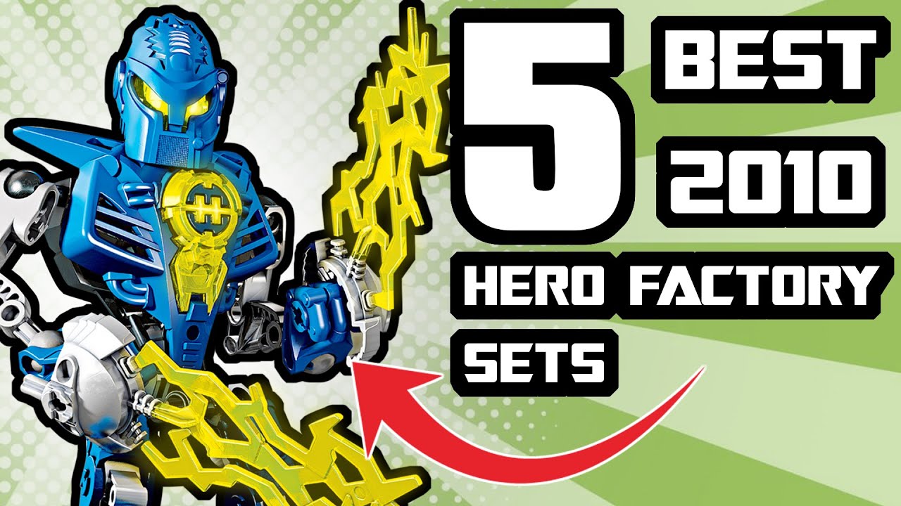 Top 5 Best LEGO Hero Factory Sets from 2010